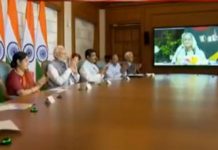 PM Modi and Bangladesh PM Sheikh Hasina, jointly unveil e-plaques of two projects