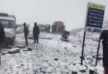 Jammu and Kashmir: Fresh snowfall in higher reaches of Kashmir