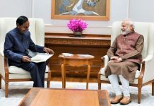 Telangana Chief Minister K Chandrashekar Rao Meets PM Narendra Modi