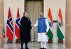 PM Narendra Modi holds talks with Norwegian PM Erna Solberg