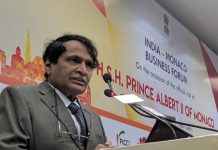 Suresh Prabhu addresses India-Monaco Business forum in New Delhi