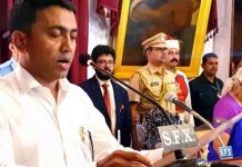 Pramod Sawant takes oath as Goa Chief Minister