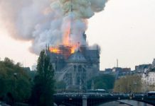 Fire causes ‘colossal damage’ to Notre Dame Cathedral in Paris, Macron vows to re-build