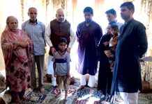Jammu and Kashmir: Amit Shah visits family of policeman killed in terror attack