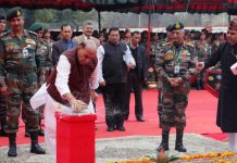 Rajnath Singh lays foundation stone of ‘Thal Sena Bhawan’ in Delhi Cantt