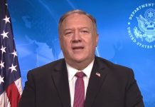 Pompeo slams China, calls for immediate release of three student activists arrested by Chinese-controlled Hong Kong Police Force