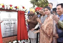 Punjab CM lays foundation stones of development projects worth Rs.87 Cr