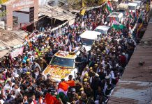 UP polls: Priyanka holds roadshow in Prayagraj