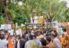 Delhi Cong holds protest, demands Sisodia’s resignation