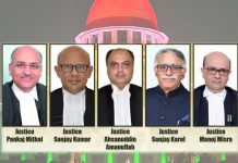CJI Chandrachud administers oath of office to five new SC judges, strength rises to 32