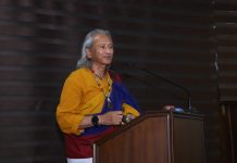 Happiness lies in being one with the Universe, says Dr. Saamdu Chetri