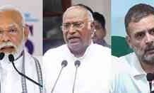 PM Modi, Rahul greet Kharge on his 82nd birthday