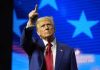 Trump’s trumpet strikes the home note