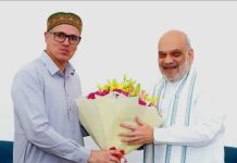 Omar raises J&K statehood issue with Amit Shah